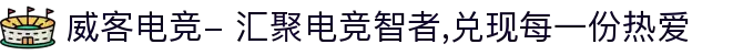 威客电竞- 汇聚电竞智者,兑现每一份热爱